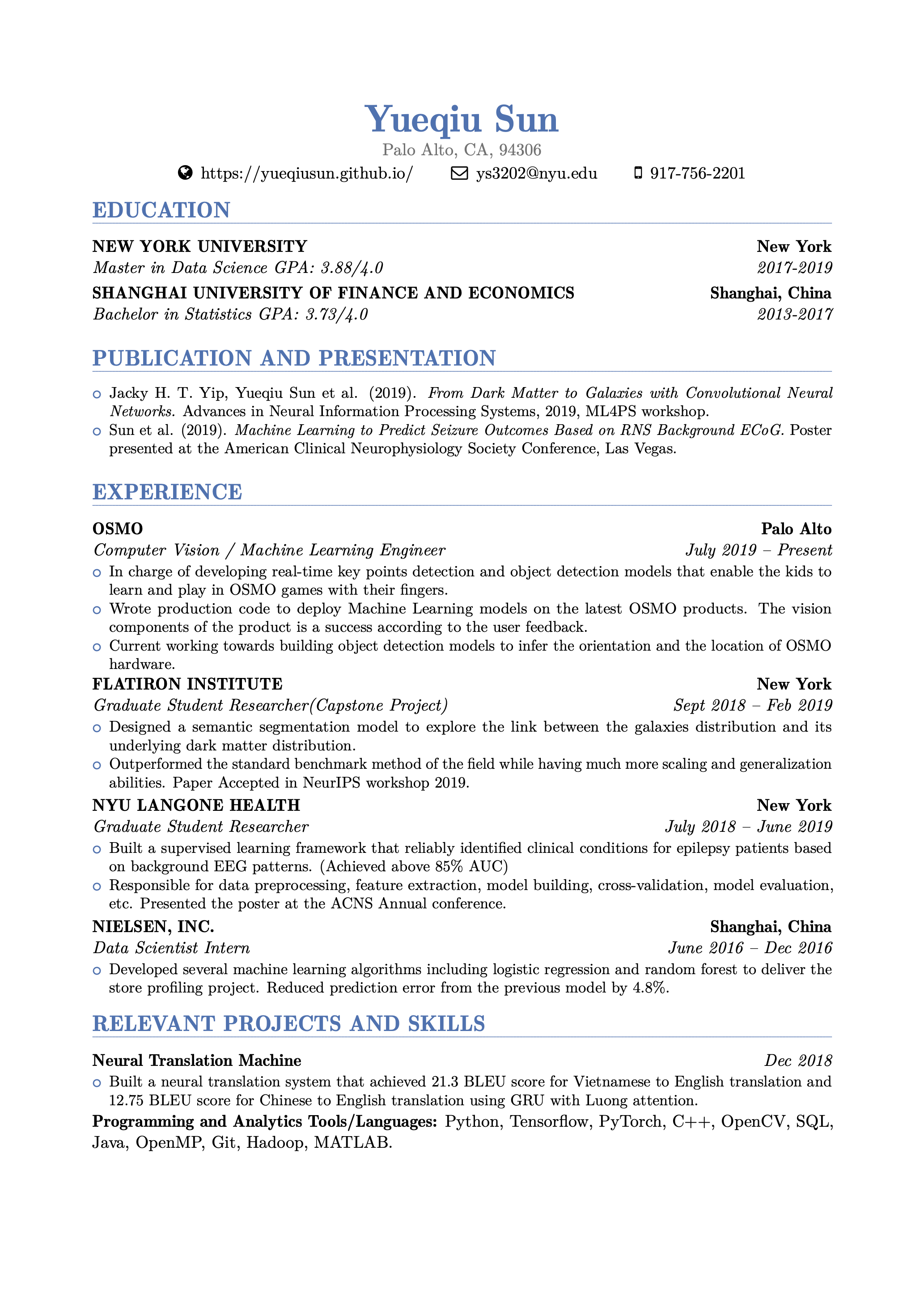 CV